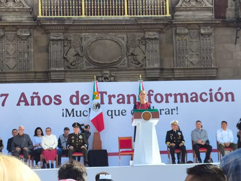 7 años de la transformación y consolidación de México y de la primera presidenta